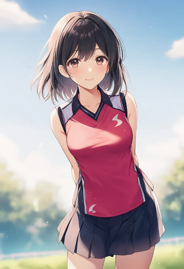 スポーツ系の服を再現したAIイラスト|プロンプト紹介