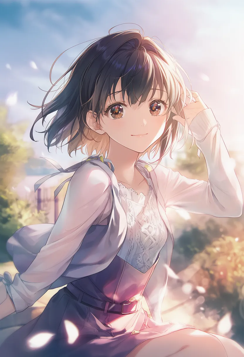 春のおでかけのシチュエーション再現のためのプロンプト|AIイラスト