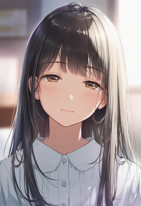 真一文字の口のAIイラスト作例|プロンプト紹介