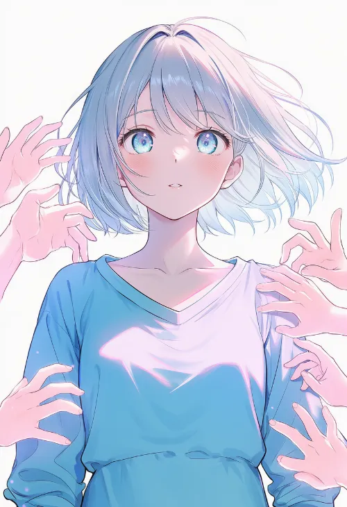 無数の手|手のポーズのプロンプト