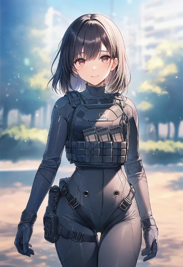 タクティカルウェアを再現したAIイラスト|プロンプト紹介