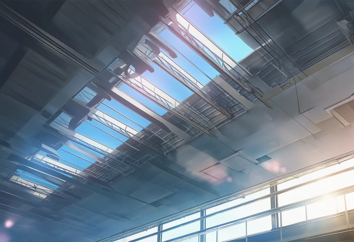 吹き抜けの天井のプロンプト|AIイラスト