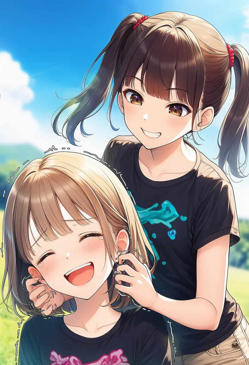 耳をくすぐるAIイラスト|プロンプト紹介