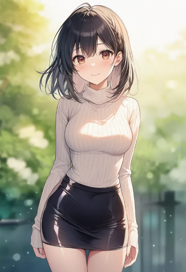 タイトな服を再現したAIイラスト|プロンプト紹介