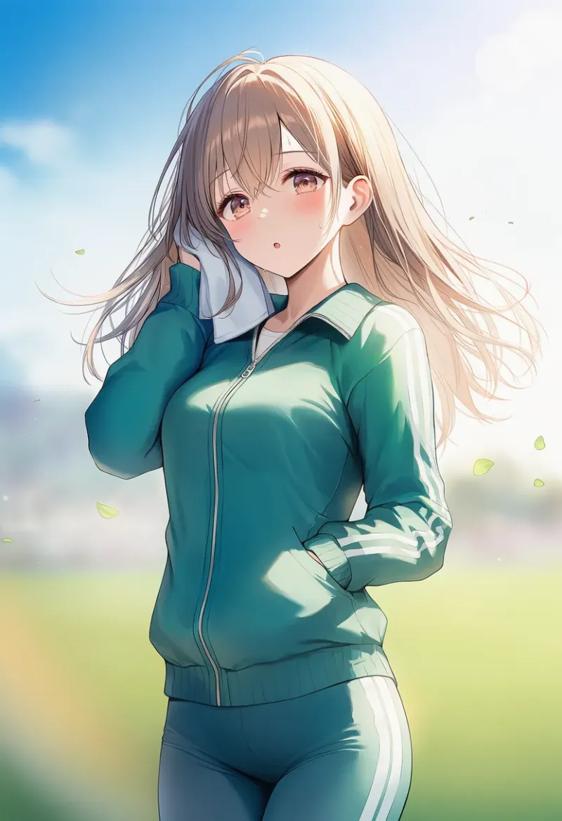 ジャージ上下のプロンプト紹介｜AIイラスト