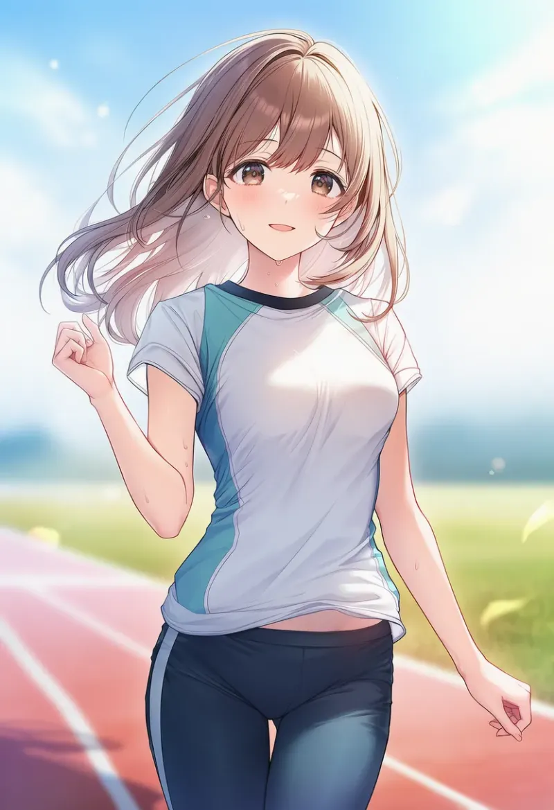 トラックパンツのプロンプト紹介｜AIイラスト