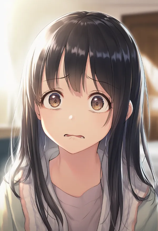 目の震える描写のAIイラスト作例|プロンプト紹介