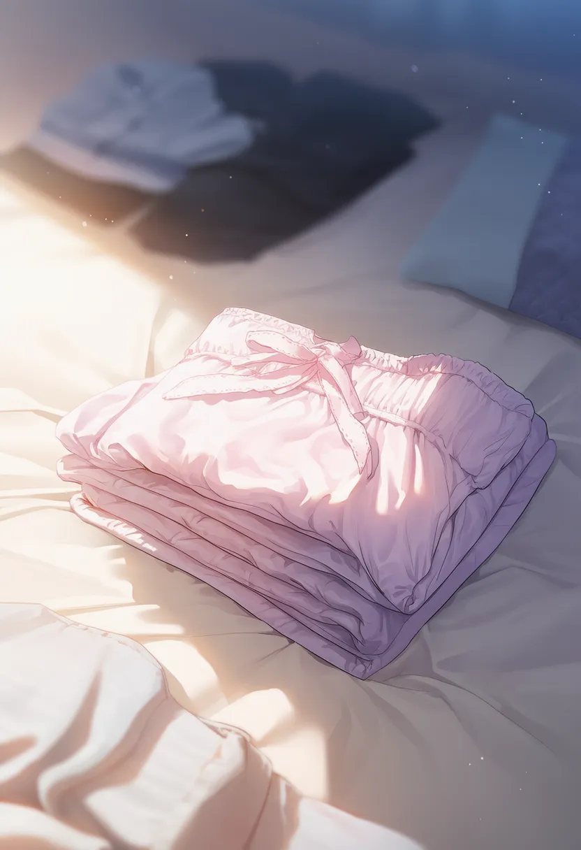 畳まれた服を再現したAIイラスト|プロンプト紹介作例-2