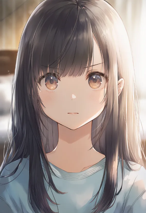 V字型の眉のAIイラスト作例|プロンプト紹介