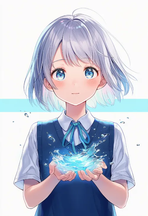 手ですくう|手のポーズのプロンプト