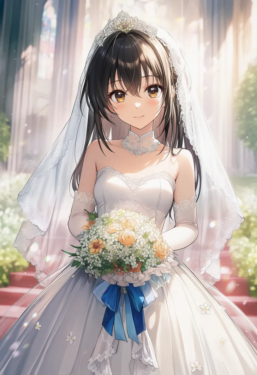 結婚式のシチュエーション再現のためのプロンプト|AIイラスト