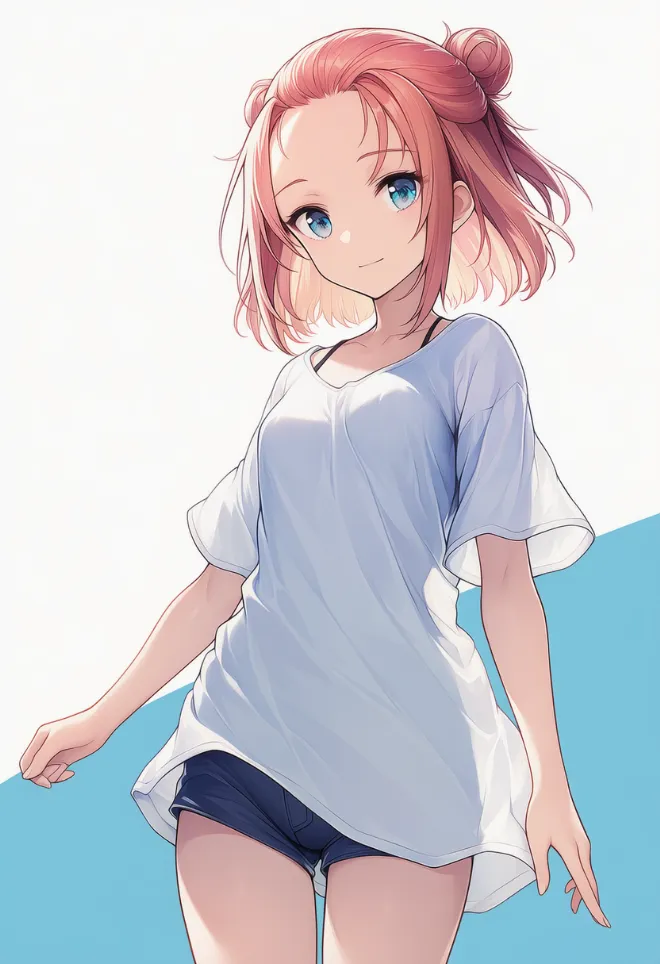 Aポーズ(AIイラスト)|プロンプトと作例