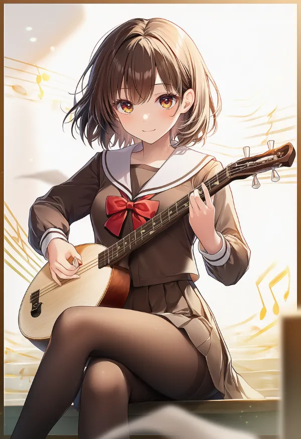 バンジョーのAIイラストとプロンプト紹介