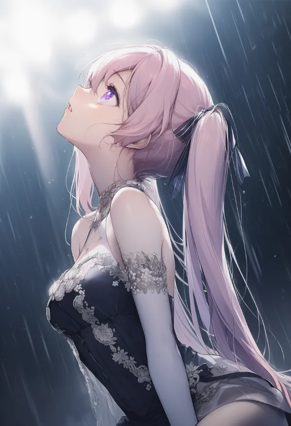 まばゆい光のAIイラスト|プロンプト紹介用