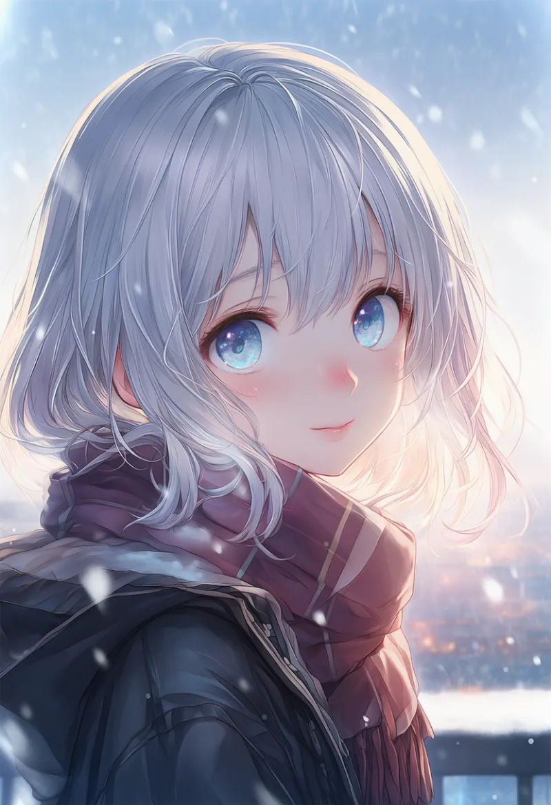 大雪、吹雪のAIイラスト｜プロンプト紹介