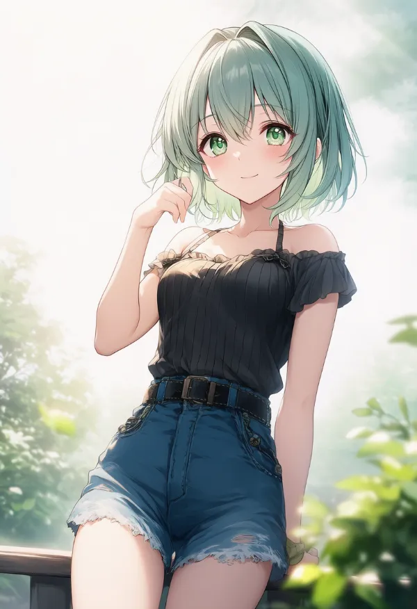 光の溢れ出しのAIイラスト|プロンプト紹介用