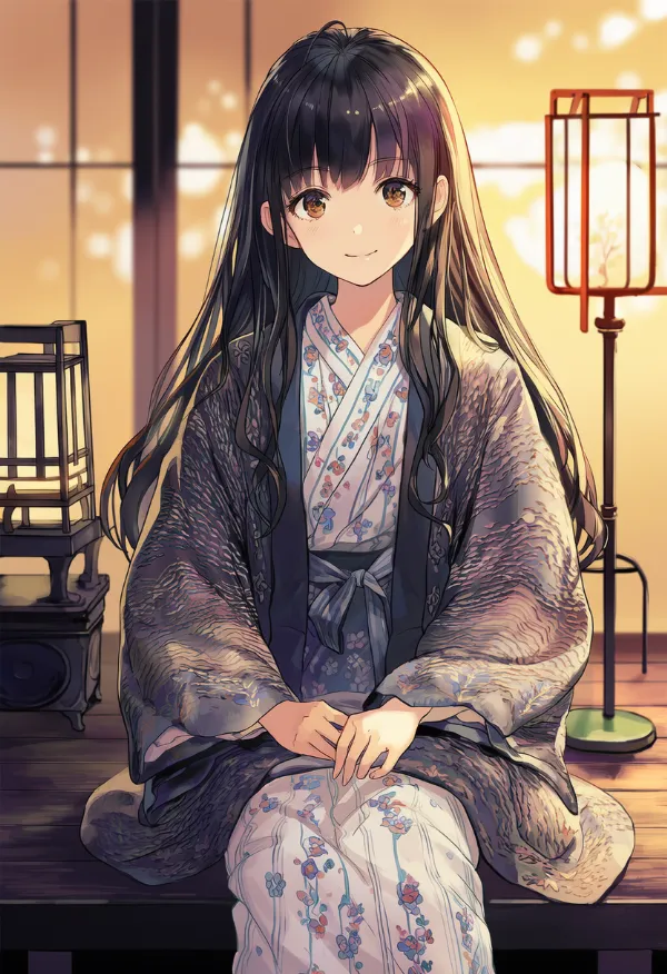 ぼんぼりの再現用プロンプトとAIイラスト作例