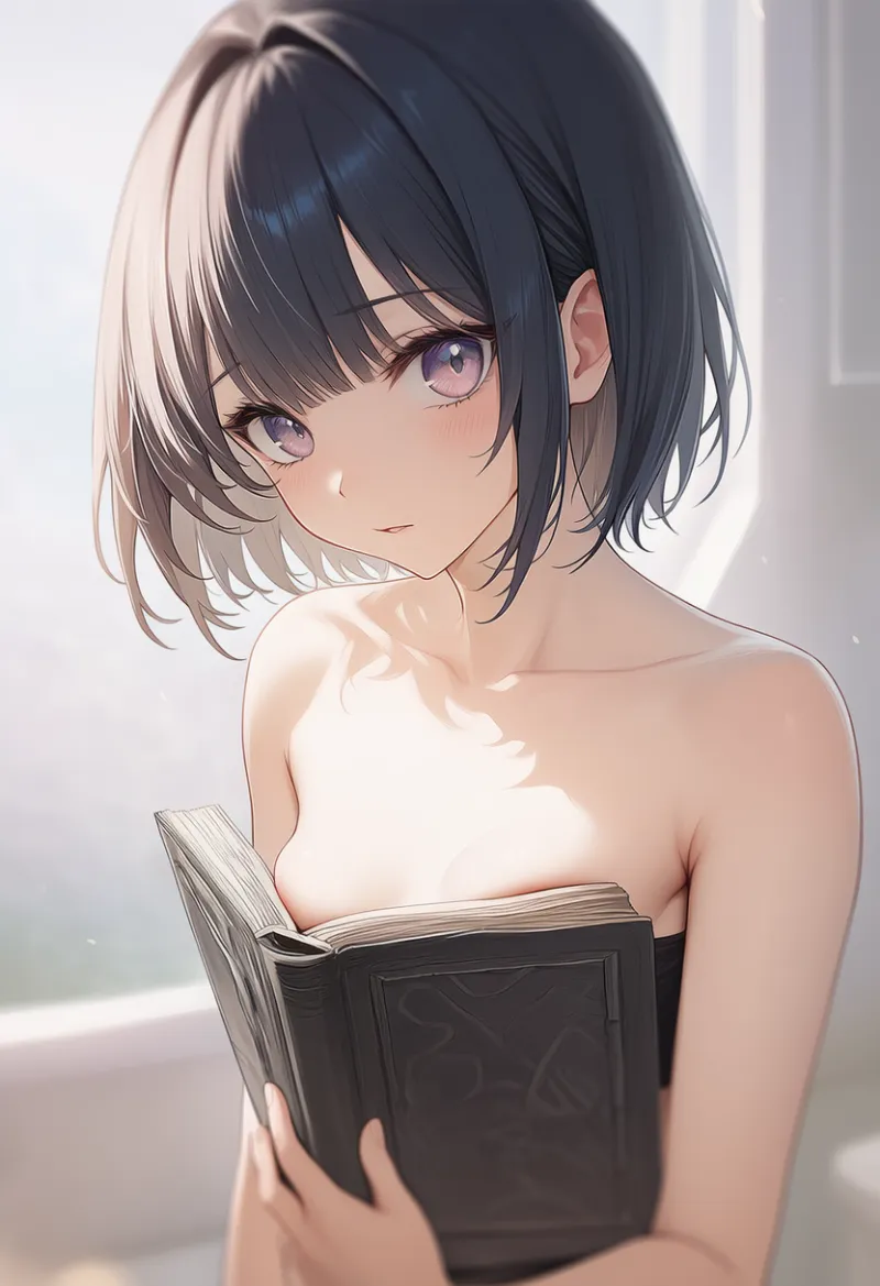 Boobs in Book|ミームのプロンプト紹介