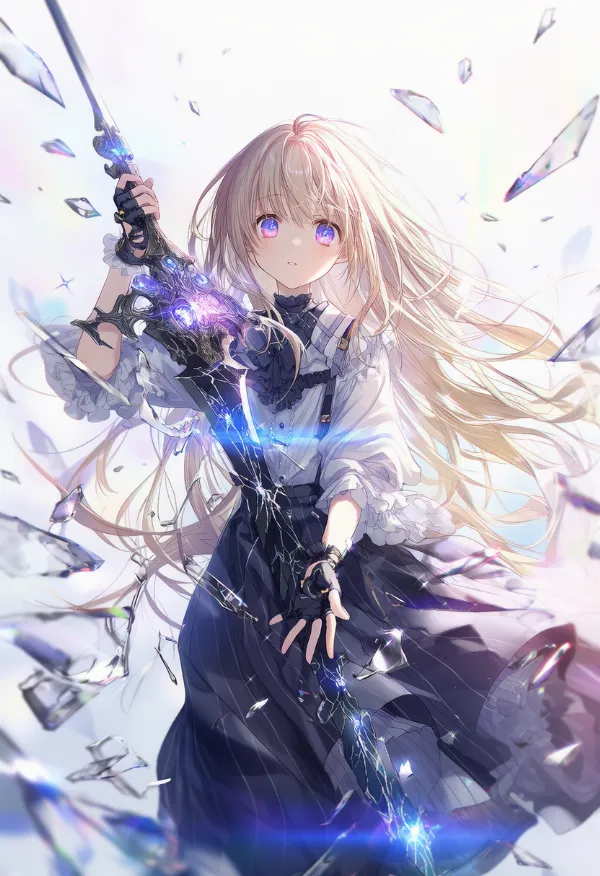 壊れた武器のプロンプト|AIイラスト