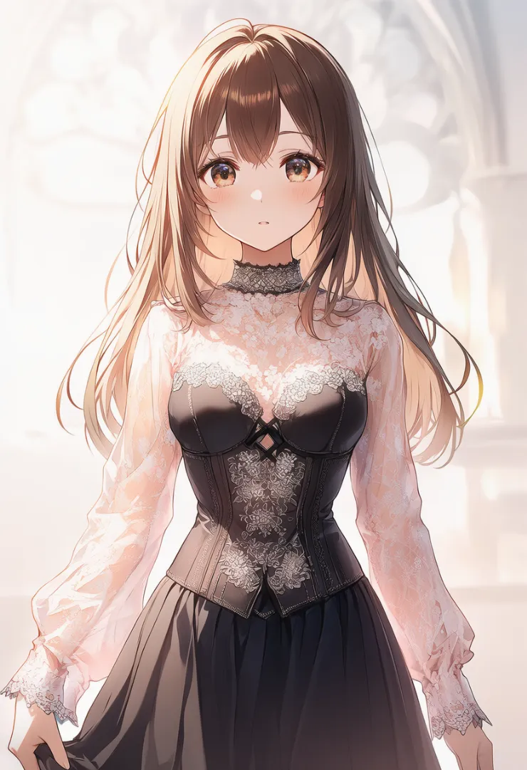 ビスチェのAIイラスト｜プロンプト紹介