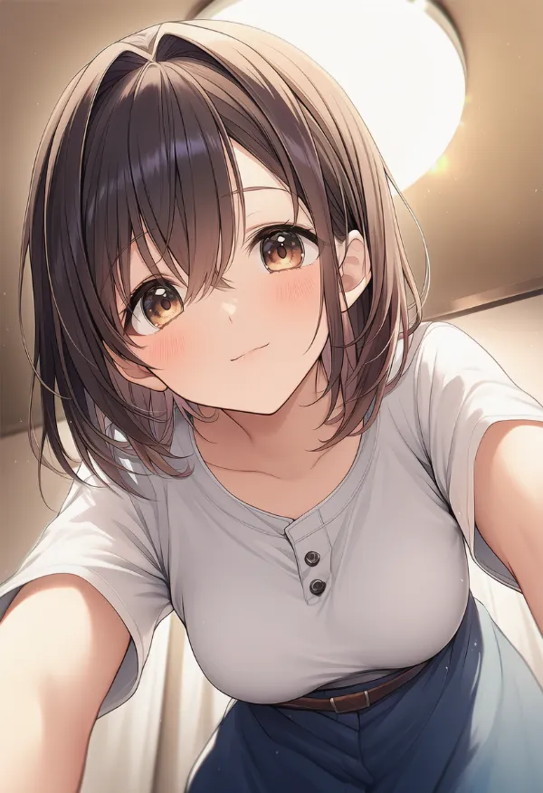 天井灯のAIイラスト|プロンプト紹介用