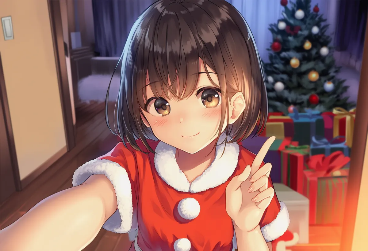 クリスマスプレゼントのAIイラスト｜プロンプト紹介