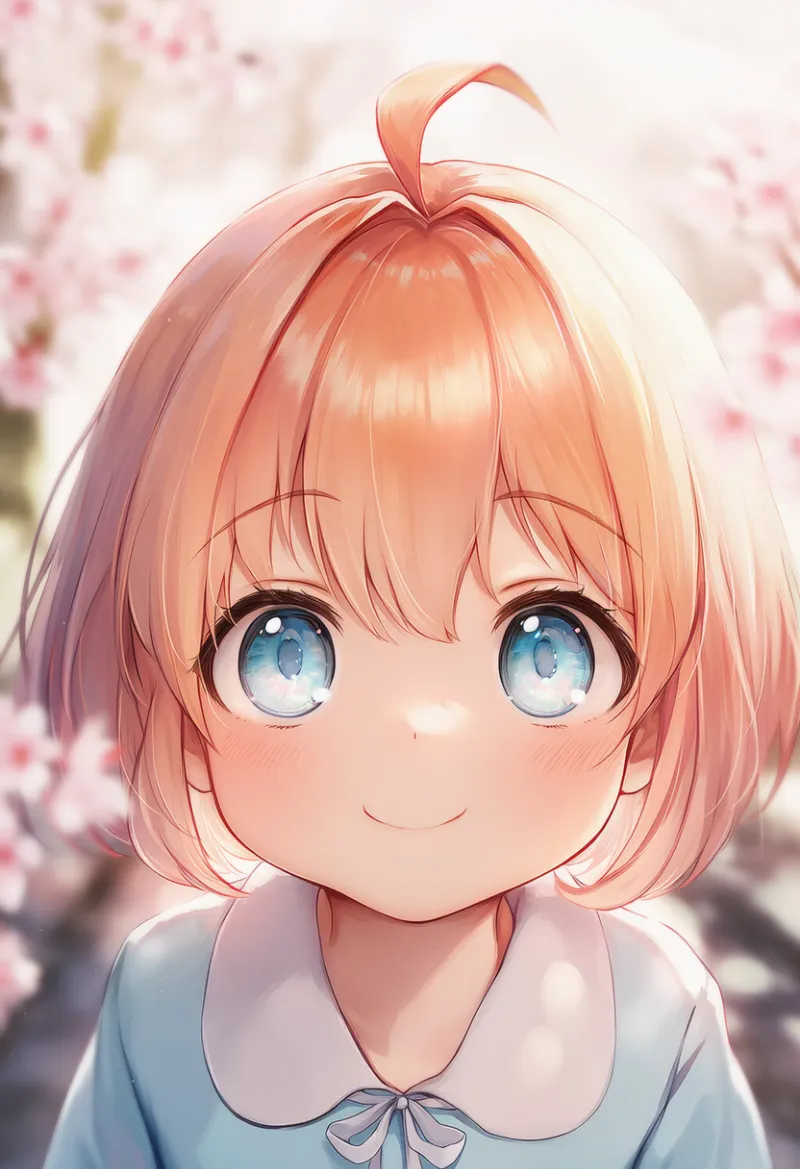 ぽっちゃりした頰を再現したAIイラスト|プロンプト紹介