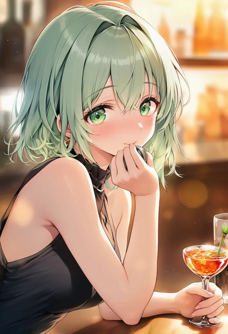 カクテル全般のプロンプト紹介とAIイラスト作例