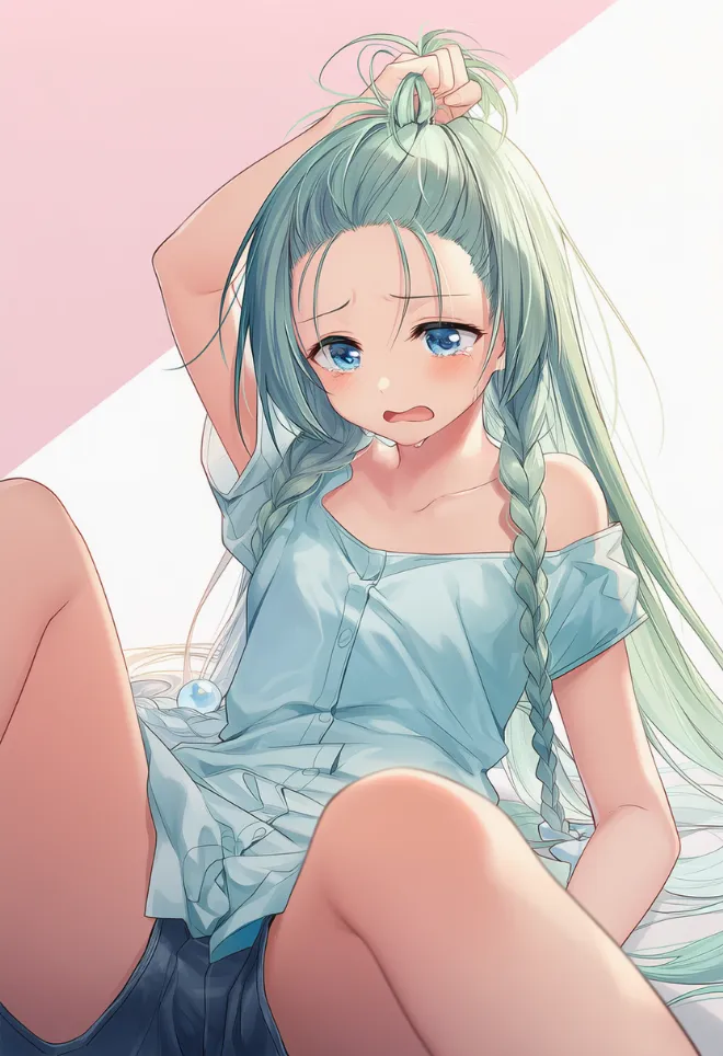 やられポーズ(AIイラスト)|プロンプトと作例