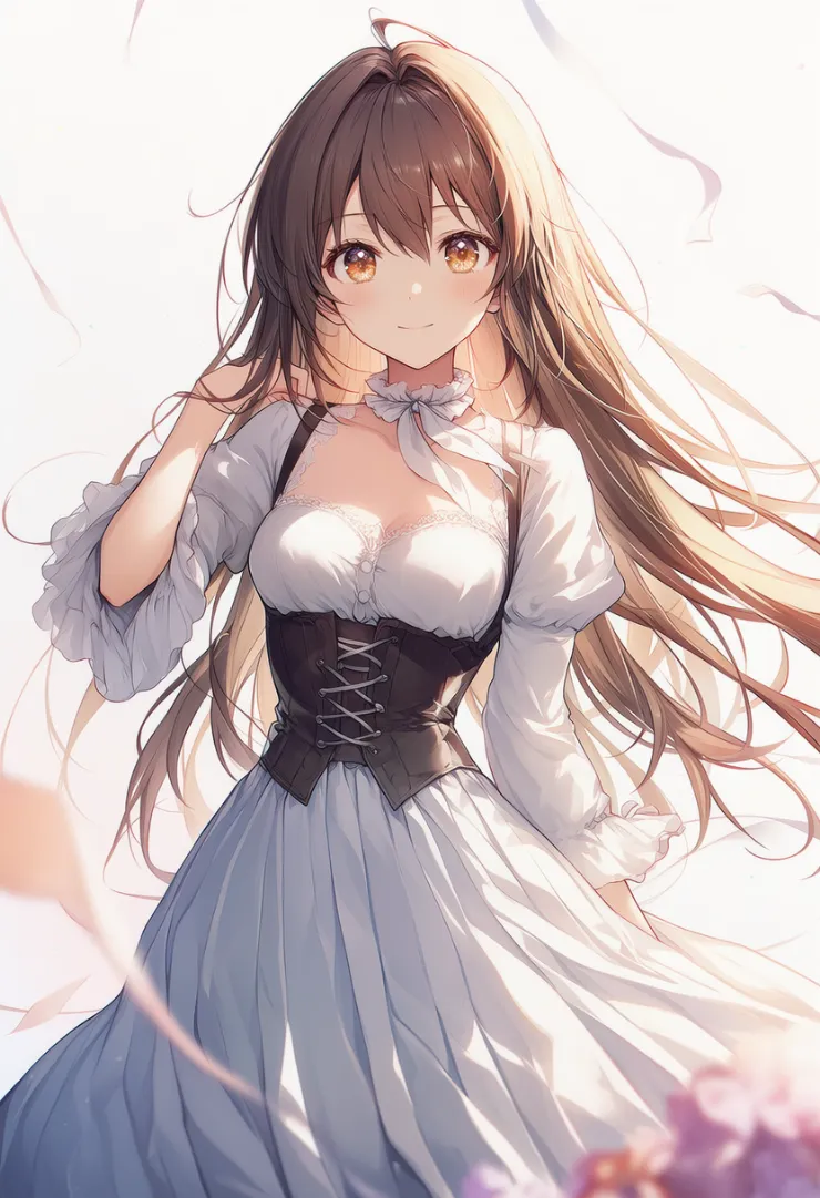 コルセットのAIイラスト｜プロンプト紹介