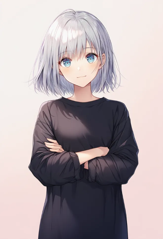 腕組(AIイラスト)|プロンプトと作例