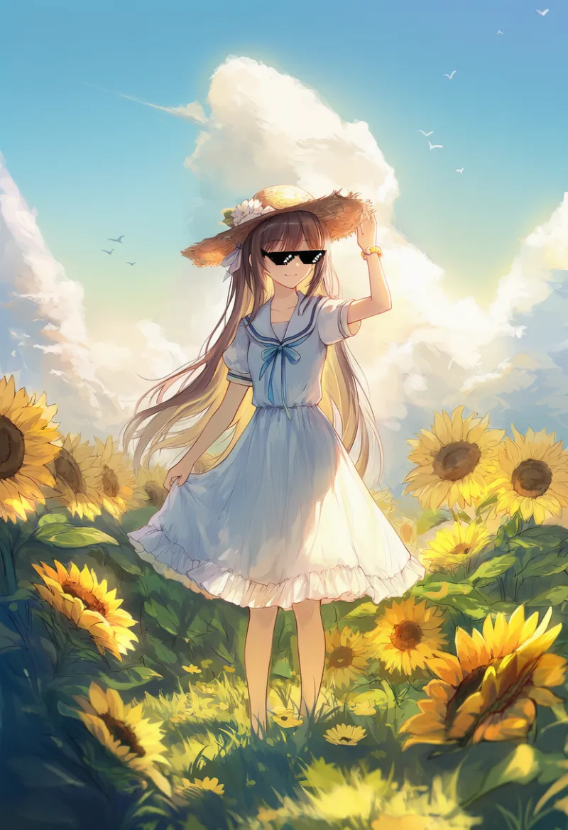 Deal With It|ミームのプロンプト紹介