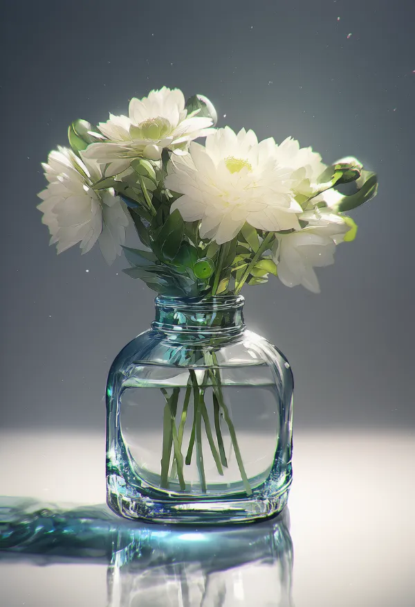 光の分散のAIイラスト|プロンプト紹介用