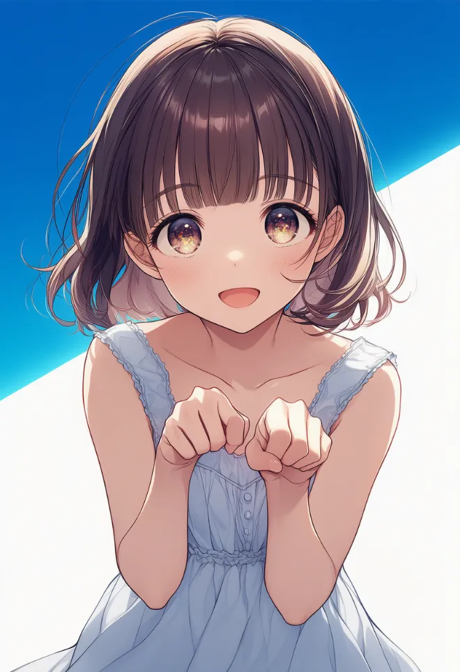 犬のポーズ(AIイラスト)|プロンプトと作例