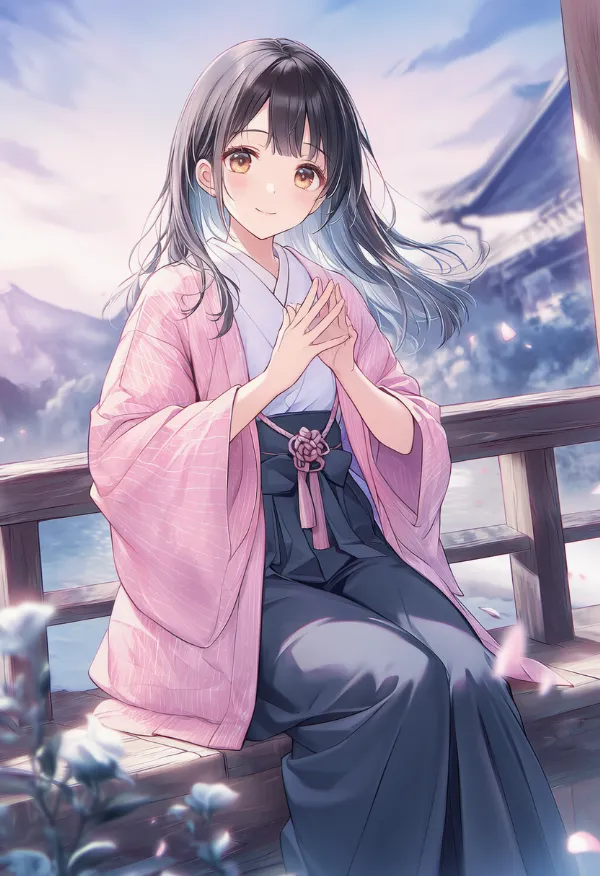 東アジア建築の再現用プロンプトとAIイラスト作例