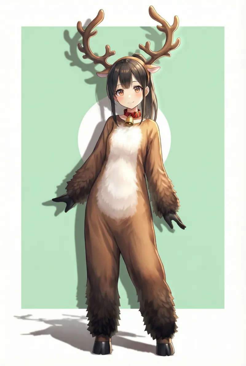 クラシック・トナカイコスのAIイラスト｜プロンプト紹介