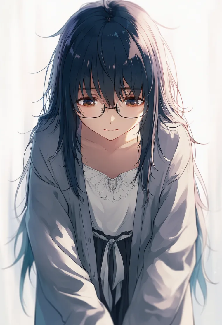 痩せた体のプロンプト｜地味子のパーツ・AIイラスト