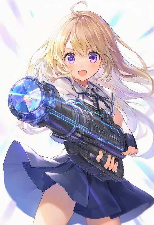 エネルギーキャノンのプロンプト|AIイラスト