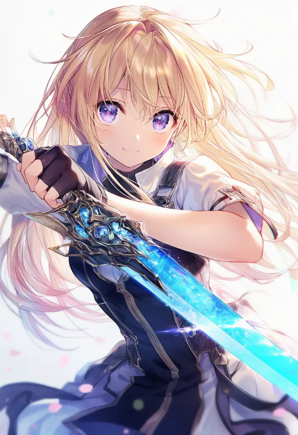 エネルギー剣のプロンプト|AIイラスト