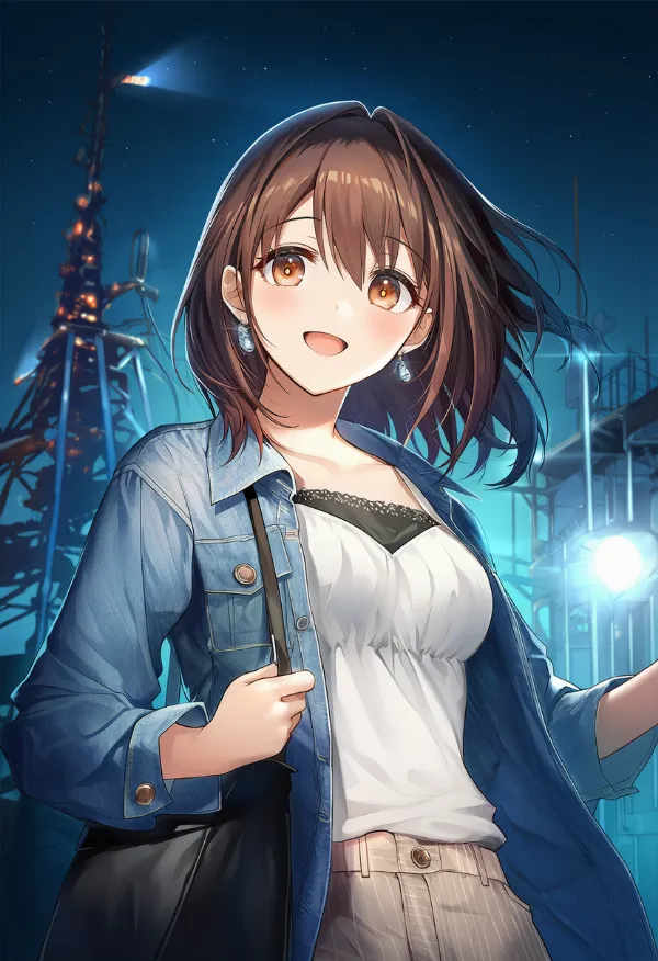 投光器のAIイラスト|プロンプト紹介用