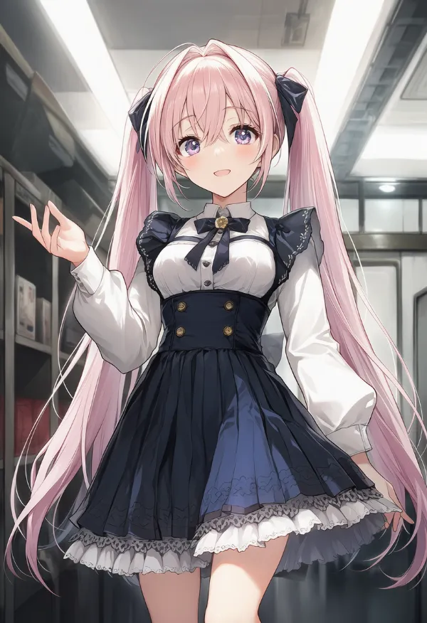 蛍光灯のAIイラスト|プロンプト紹介用