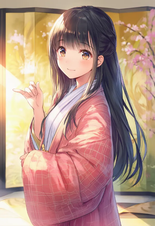 屏風の再現用プロンプトとAIイラスト作例