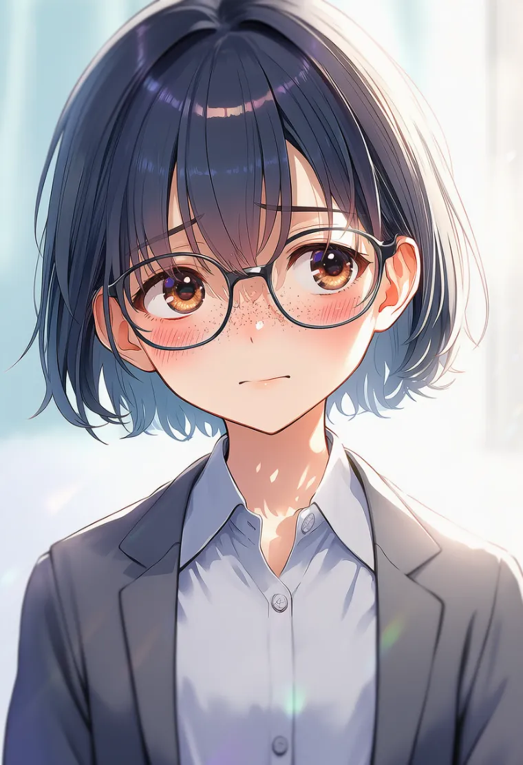 そばかすのプロンプト｜地味子のパーツ・AIイラスト