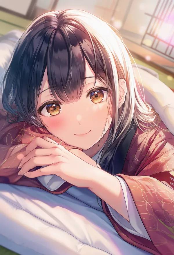 布団の再現用プロンプトとAIイラスト作例