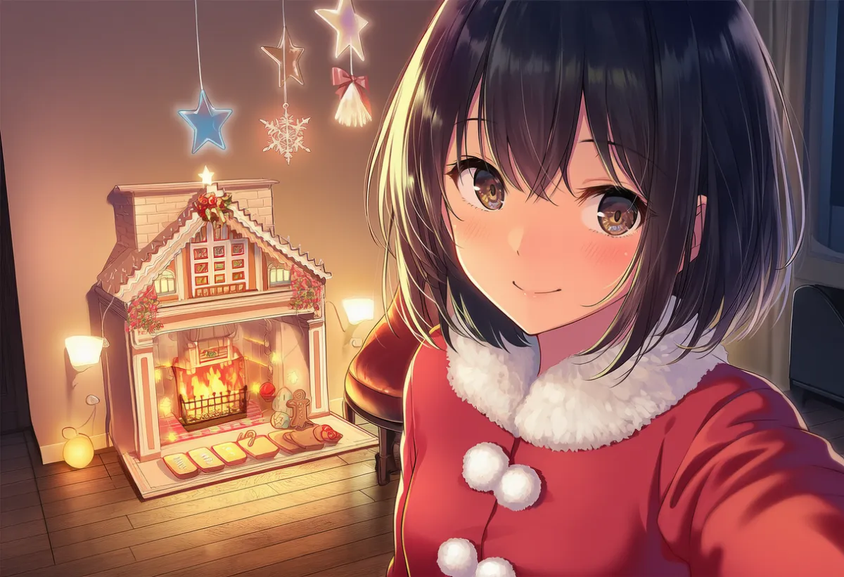 ジンジャーブレッドのAIイラスト｜プロンプト紹介