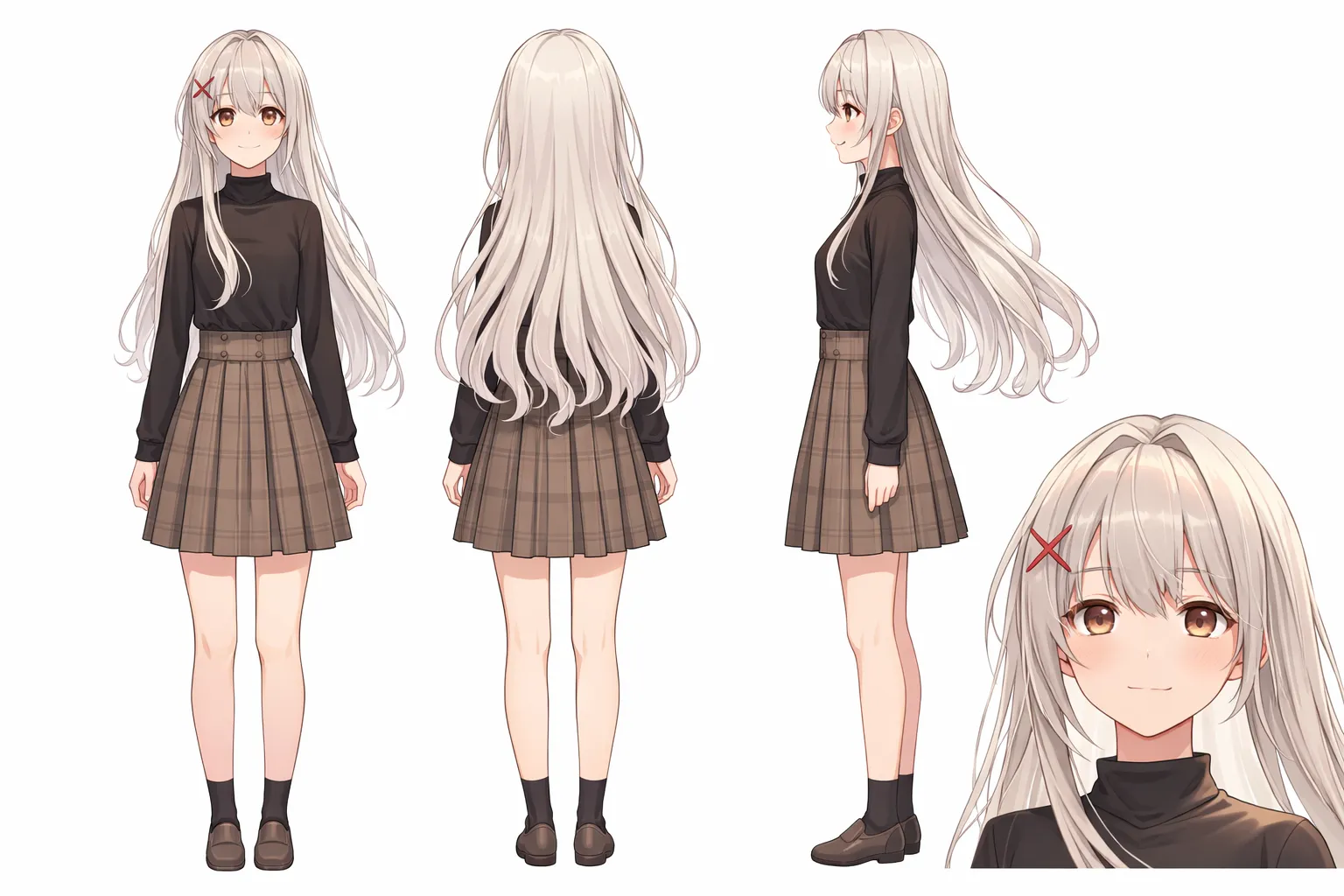 GPT Image 1.5でキャラクターシート（リファレンスシート）を作成する