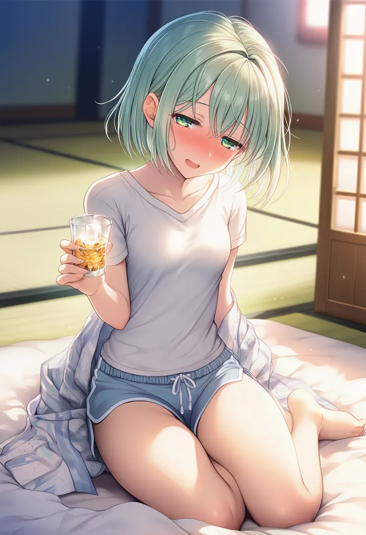 目がトローンとする状態のプロンプト紹介とAIイラスト作例