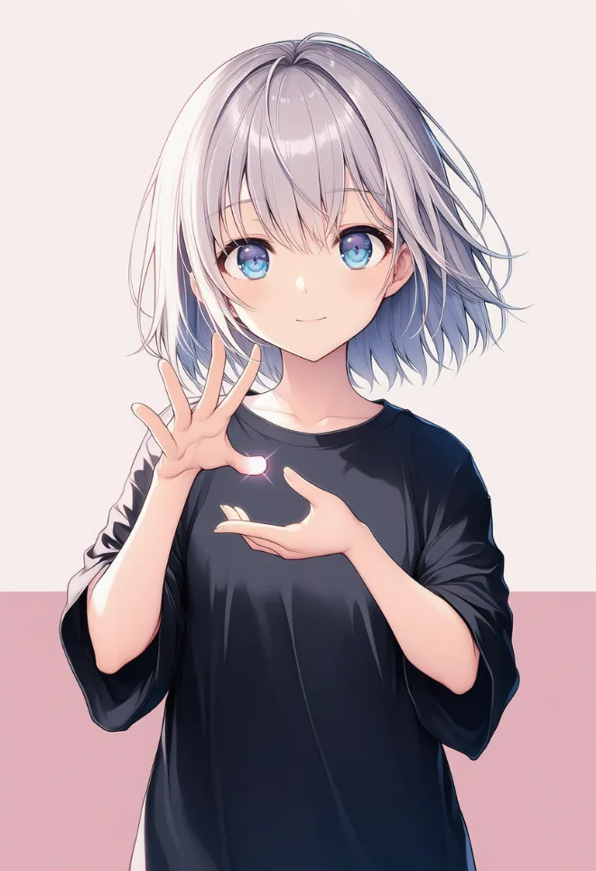 ハンドポーズ(AIイラスト)|プロンプトと作例