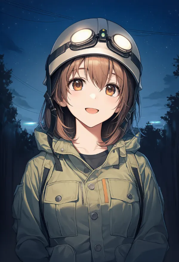 ヘッドライトのAIイラスト|プロンプト紹介用