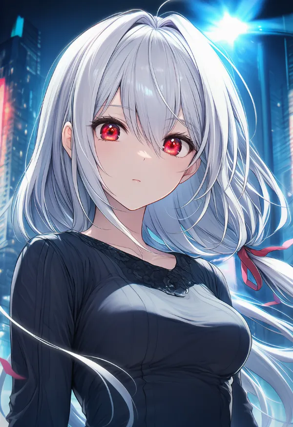 ヘッドライトのAIイラスト|プロンプト紹介用